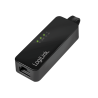 CABLU USB LOGILINK adaptor, USB 3.0 (T) la RJ45 (M), 14cm lungime totala, "UA0184A" (timbru verde 0.08 lei)