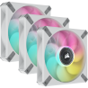 VENTILATOR CORSAIR, "iCUE ML120 RGB ELITE Premium", pt carcasa PC, 120 mm, 2000 rpm, LED RGB, 3 ventilatoare, "CO-9050117-WW"