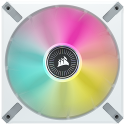 VENTILATOR CORSAIR, "iCUE ML140 RGB ELITE Premium", pt carcasa PC, 140 mm, 1600 rpm, LED RGB, 1 ventilator, "CO-9050118-WW"