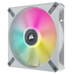 VENTILATOR CORSAIR, "iCUE ML140 RGB ELITE Premium", pt carcasa PC, 140 mm, 1600 rpm, LED RGB, 1 ventilator, "CO-9050118-WW"