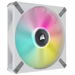 VENTILATOR CORSAIR, "iCUE ML140 RGB ELITE Premium", pt carcasa PC, 140 mm, 1600 rpm, LED RGB, 1 ventilator, "CO-9050118-WW"