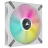 VENTILATOR CORSAIR, "iCUE ML140 RGB ELITE Premium", pt carcasa PC, 140 mm, 1600 rpm, LED RGB, 1 ventilator, "CO-9050118-WW"