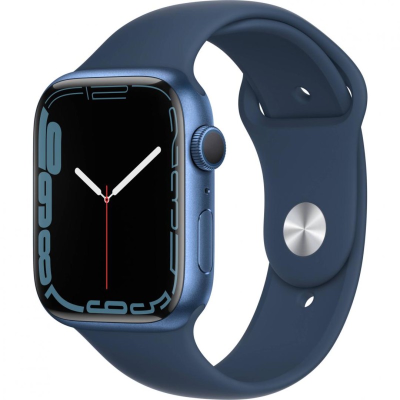 SMARTWATCH Apple APL WATCH 7 45MM BL AL &amp; BL SBAND, "MKN83 (timbru verde 0.18 lei)