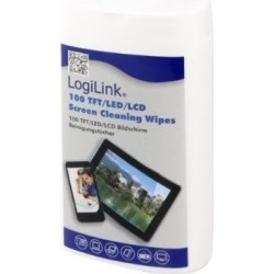 SET curatare LOGILINK, 100 servetele pt. curatare LCD, "RP0010" 45503779