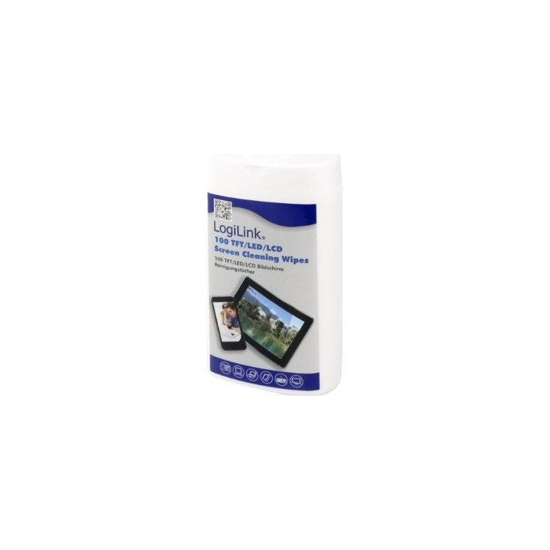 SET curatare LOGILINK, 100 servetele pt. curatare LCD, "RP0010" 45503779