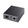 MEDIA CONVERTOR TP-LINK 1 x Gigabit RJ45 WDM Half-Duplex/Full-Duplex, SC single-mode fiber, 1× Gigabit SC Fiber Port, pana la 2k
