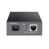 MEDIA CONVERTOR TP-LINK 1 x Gigabit RJ45 WDM Half-Duplex/Full-Duplex, SC single-mode fiber, 1× Gigabit SC Fiber Port, pana la 2k