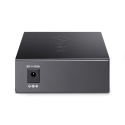 MEDIA CONVERTOR TP-LINK 1 x Gigabit RJ45 WDM Half-Duplex/Full-Duplex, SC single-mode fiber, 1× Gigabit SC Fiber Port, pana la 2k