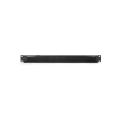DIGITUS 1U cable brush management panel 44x483x11 mm brush size 27x423 mm color black RAL 9005 "DN-97661"