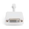 DIGITUS adaptor cable mini displayPort St - DVI-D Bu 24+5 "AK-340406-001-W"  (timbru verde 0.08 lei)