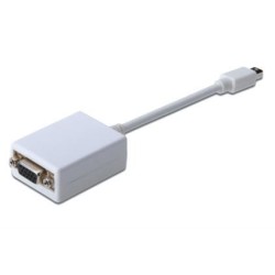 DIGITUS AK-340407-001-W DIGITUS Adapter mini DP-HD15 M/F "AK-340407-001-W" (timbru verde 0.08 lei)