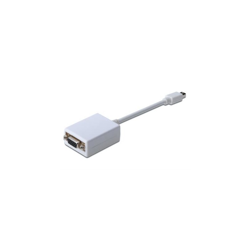 DIGITUS AK-340407-001-W DIGITUS Adapter mini DP-HD15 M/F "AK-340407-001-W" (timbru verde 0.08 lei)