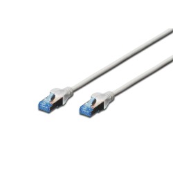 DIGITUS CAT 5e F-UTP patch cable PVC AWG 26/7 length 0.5 m color grey "DK-1522-005" (timbru verde 0.08 lei)