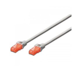 DIGITUS CAT 6 U-UTP patch cable Cu LSZH AWG 26/7 length 3 m color grey "DK-1617-030" (timbru verde 0.08 lei)