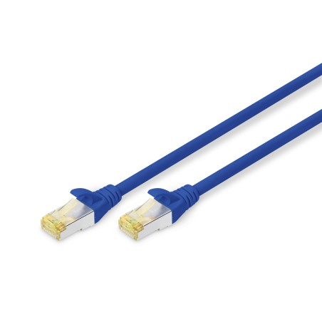 DIGITUS CAT 6A S-FTP patch cable Cu LSZH AWG 26/7 length 5 m color blue "DK-1644-A-050/B" (timbru verde 0.18 lei)