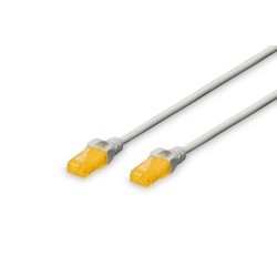 DIGITUS CAT 6A U-UTP patch cable Cu LSZH AWG 26/7 length 0.5m color grey "DK-1613-A-005" (timbru verde 0.08 lei)