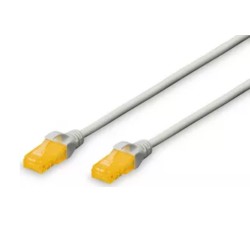 DIGITUS CAT 6A U-UTP patch cable Cu LSZH AWG 26/7 length 1m color grey "DK-1613-A-010"  (timbru verde 0.08 lei)