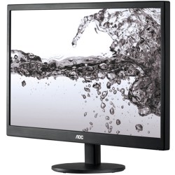 MONITOR AOC 21.5", home, office, TN, Full HD (1920 x 1080), Wide, 200 cd/mp, 5 ms, VGA, "E2270SWN" (timbru verde 7 lei)