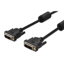 DIGITUS DVI-D Cable M/M 18+1 5.0m bulk DVI-D 18+1 M to DVI-D 18+1 M Single Link black "AK-320100-050-S" (timbru verde 0.8 lei)