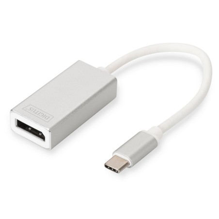 DIGITUS USB Type C 4K DP Adapter Aluminium Housing 20cm cable length Chipset VL100 "DA-70844" (timbru verde 0.08 lei)