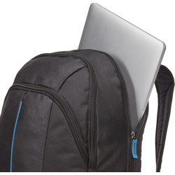 RUCSAC CASE LOGIC, pt. notebook de max. 17.3 inch, 2 compartimente, buzunar frontal | buzunar lateral x 2 | buzunar dorsal, wate