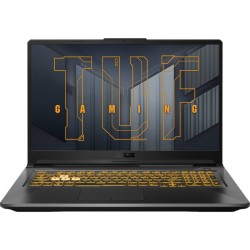 NOTEBOOK Asus - gaming, "TUF Gaming F17" 17.3 inch, i5-11400H, 8 GB DDR4, SSD 512 GB, nVidia GeForce RTX 3050 Ti, Free DOS, "FX7