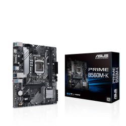 PLACA de BAZA Asus "PRIME B560M-K", skt LGA 1200, mATX, Intel B560, 2 x DDR4, max. 64 GB, 6 x SATA, 2 x M.2, 7.1, "PRIME B560M-K