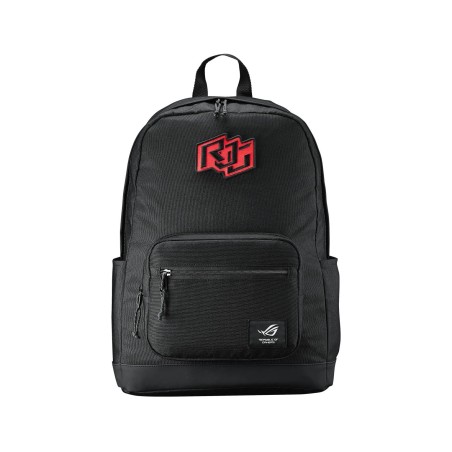 RUCSAC ASUS, pt. notebook de max 15.6 inch, 1 compartiment, buzunar frontal x 2, 16 litri, poliester, negru/ rosu, "90XB0680-BBP