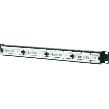 PATCH PANEL INTELLINET 24 porturi,  UTP, Cat6, 1U pentru rack 19" "520959"