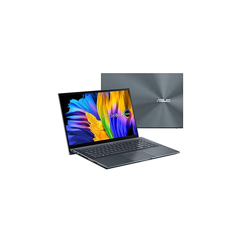 NOTEBOOK Asus, "ZenBook Pro 15" 15.6 inch, AMD Ryzen 7 5800H, 16 GB DDR4, SSD 512 GB, nVidia GeForce RTX 3050 Ti, Windows 11 Pro
