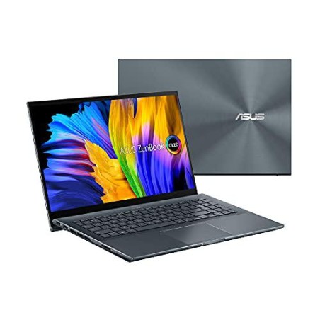 NOTEBOOK Asus, "ZenBook Pro 15" 15.6 inch, AMD Ryzen 7 5800H, 16 GB DDR4, SSD 512 GB, nVidia GeForce RTX 3050 Ti, Windows 11 Pro