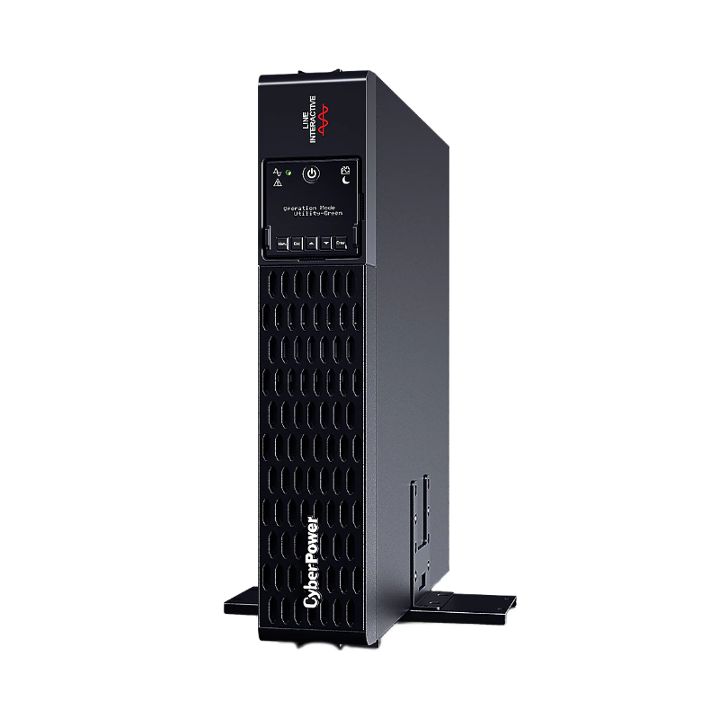UPS CYBER POWER Line Int. cu Sinusoida Pura, rack,  1000VA/ 1000W, IEC C13, "PR1000ERT2U" (timbru verde 11 lei)