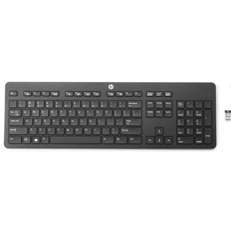 HP Wireless Link-5 Keyboard Europe - English localization, "T6U20AA#ABB" (timbru verde 0.8 lei)