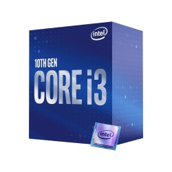 CPU INTEL i3-10100, skt LGA 1200, Core i3, frecventa 3.6 GHz, turbo 4.3 GHz, 4 nuclee, putere 65 W, "BX8070110100"