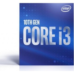 CPU INTEL i3-10100, skt LGA 1200, Core i3, frecventa 3.6 GHz, turbo 4.3 GHz, 4 nuclee, putere 65 W, "BX8070110100"