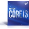 CPU INTEL i3-10100, skt LGA 1200, Core i3, frecventa 3.6 GHz, turbo 4.3 GHz, 4 nuclee, putere 65 W, "BX8070110100"