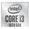 CPU INTEL i3-10100, skt LGA 1200, Core i3, frecventa 3.6 GHz, turbo 4.3 GHz, 4 nuclee, putere 65 W, "CM8070104291317"