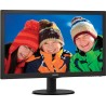 MONITOR PHILIPS 21.5", home, office, TN, Full HD (1920 x 1080), Wide, 250 cd/mp, 5 ms, VGA, DVI, "223V5LSB/00" (timbru verde 7 l