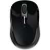 MOUSE MICROSOFT, "Mobile 3500", PC sau NB, wireless, 2.4GHz, optic, 1000 dpi, butoane/scroll 3/1, , negru, "GMF-00042" (timbru v