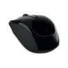 MOUSE MICROSOFT, "Mobile 3500", PC sau NB, wireless, 2.4GHz, optic, 1000 dpi, butoane/scroll 3/1, , negru, "GMF-00042" (timbru v