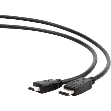 CABLU video GEMBIRD, adaptor DisplayPort (T) la HDMI (T), 3m, negru, "CC-DP-HDMI-3M" (timbru verde 0.8 lei)