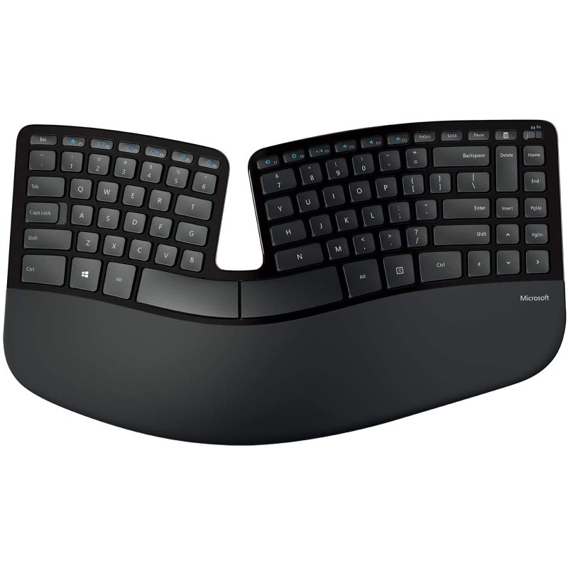 TASTATURI MICROSOFT, "Sculpt Ergonomic", wireless, 108 taste format standard (104-108 taste), Wireless (2.4 GHz), negru, "5KV-00