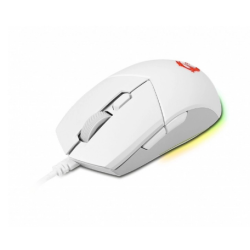 MSI Clutch GM11 wired symmetrical Mouse WHITE, "CLUTCH GM11 WHITE" (timbru verde 0.18 lei)