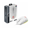 MSI Clutch GM11 wired symmetrical Mouse WHITE, "CLUTCH GM11 WHITE" (timbru verde 0.18 lei)