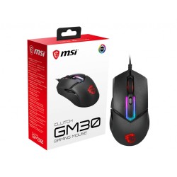 MSI Clutch GM30 wired symmetrical design Optical GAMING Mouse with RGB lighting, "CLUTCH GM30" (timbru verde 0.18 lei)