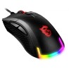 MSI Clutch GM50 gaming mouse, "CLUTCH GM50" (timbru verde 0.18 lei)