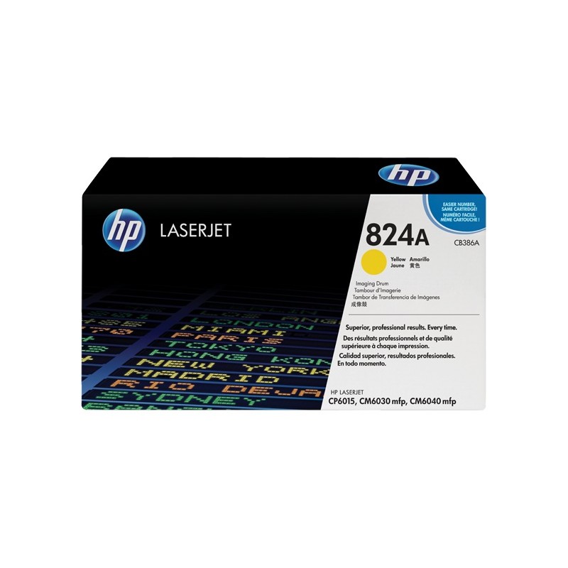 Drum Unit Original HP Yellow, nr.824A, pentru Color LJ CM6030 MFP|Color LJ CM6030F MFP|Color LJ CM6040 MFP|Color LJ CM6040F MFP|