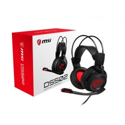 MSI DS502 GAMING Headset, "DS502 GAMING HEADSET" (timbru verde 0.8 lei)