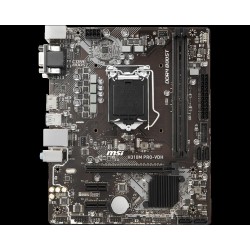 PLACA de BAZA MSI "H310M PRO-VDH", skt LGA 1151, mATX, Intel H310, 2 x DDR4, max. 32 GB, 4 x SATA, nu x M.2, 7.1, "H310M PRO-VDH