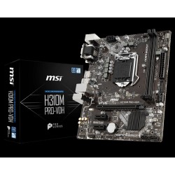PLACA de BAZA MSI "H310M PRO-VDH", skt LGA 1151, mATX, Intel H310, 2 x DDR4, max. 32 GB, 4 x SATA, nu x M.2, 7.1, "H310M PRO-VDH